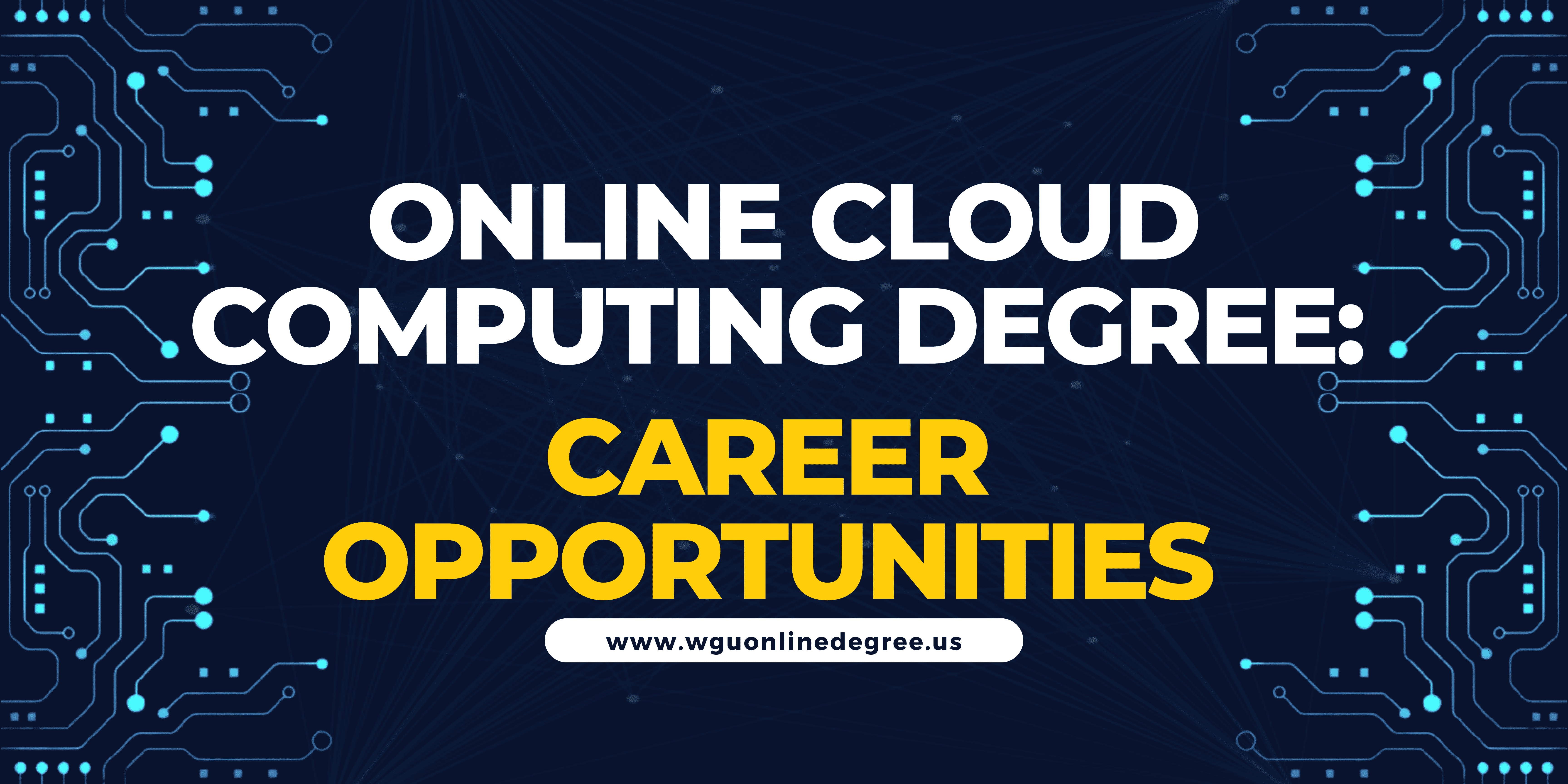 Online Cloud Computing Degree: Career Opportunities